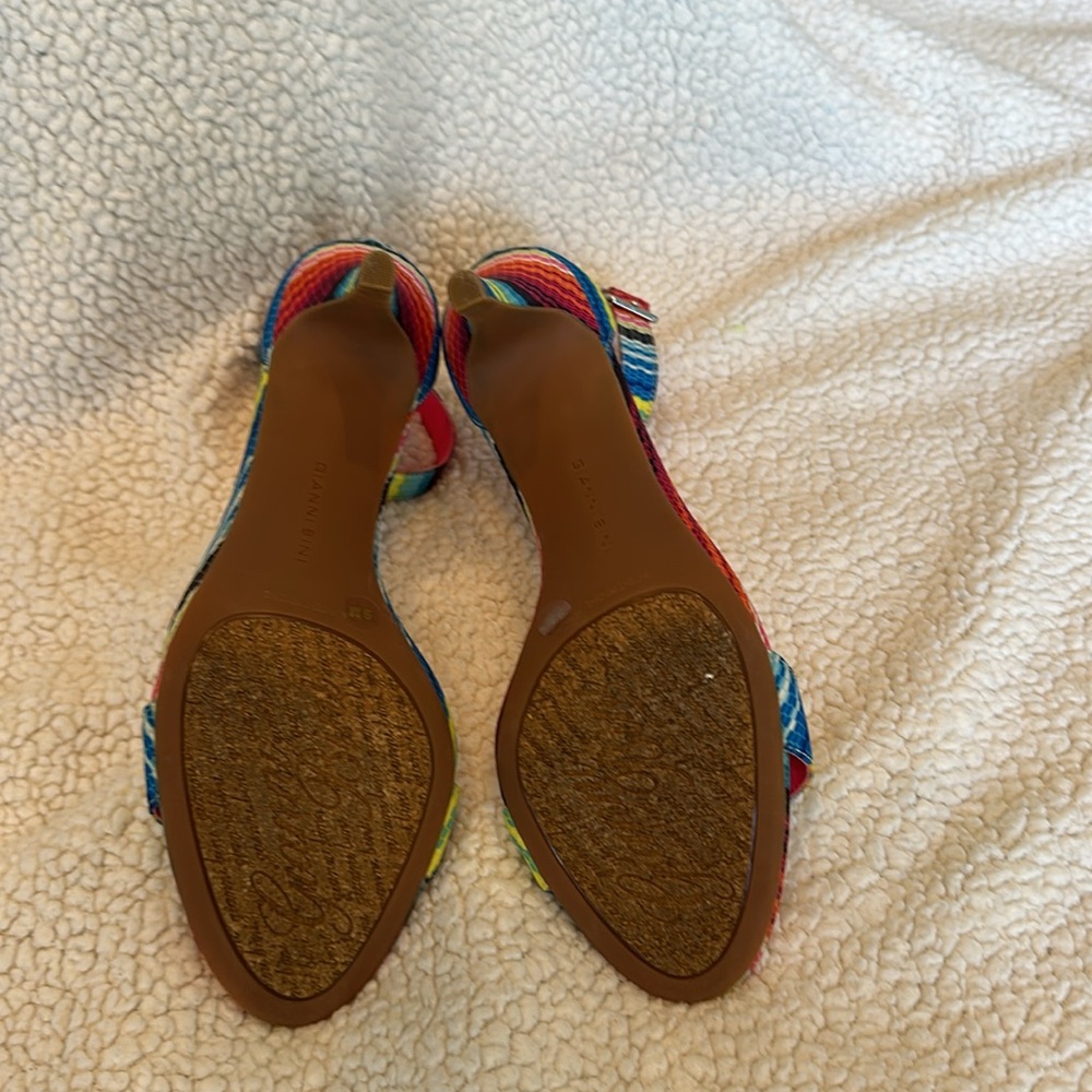 Gianni Bini Strappy Multi-Color Sandal - Picture 2 of 3